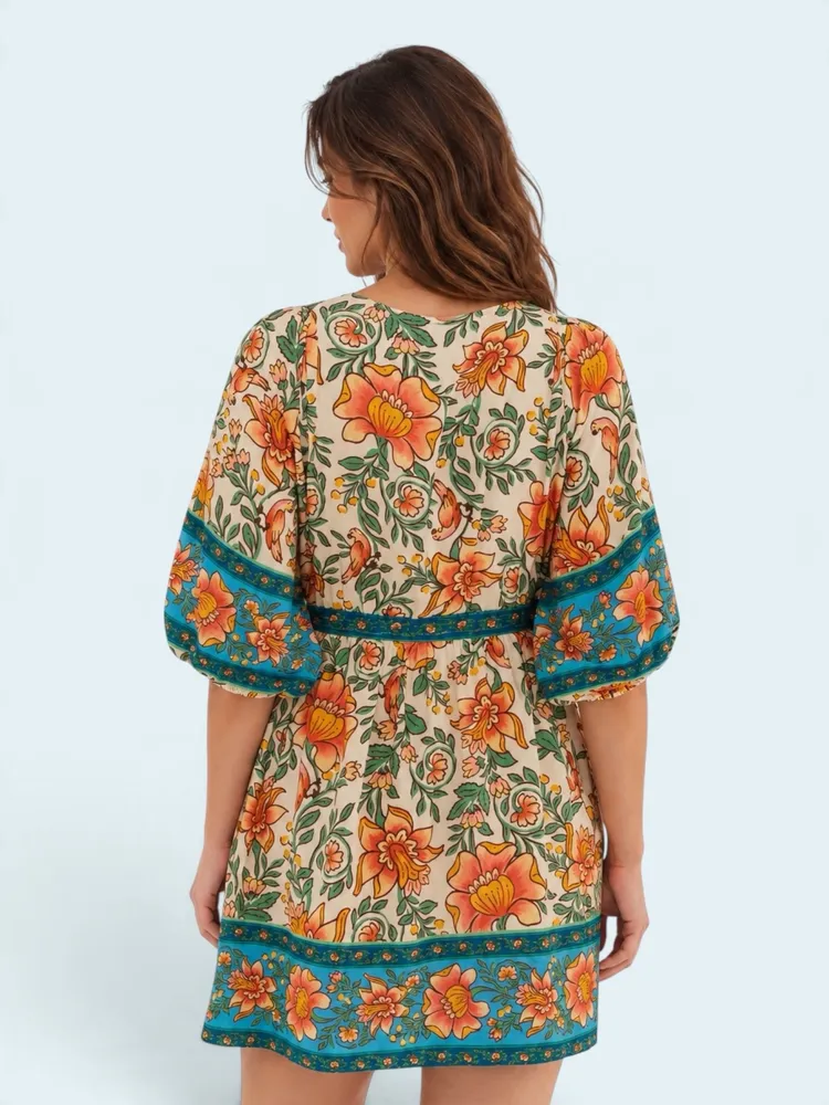FARM Novo vestido Jardim Boho