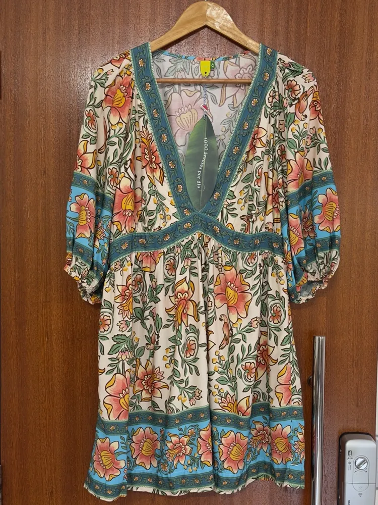 FARM Novo vestido Jardim Boho