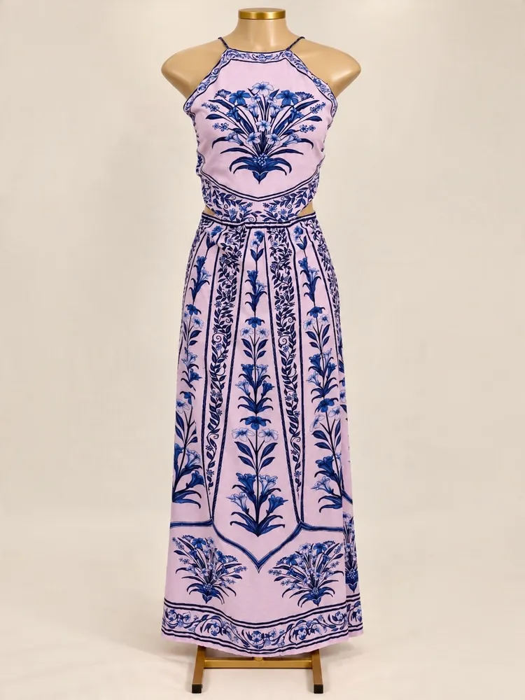 vestido farm novo c/ tag. vestido cropped Antônia m