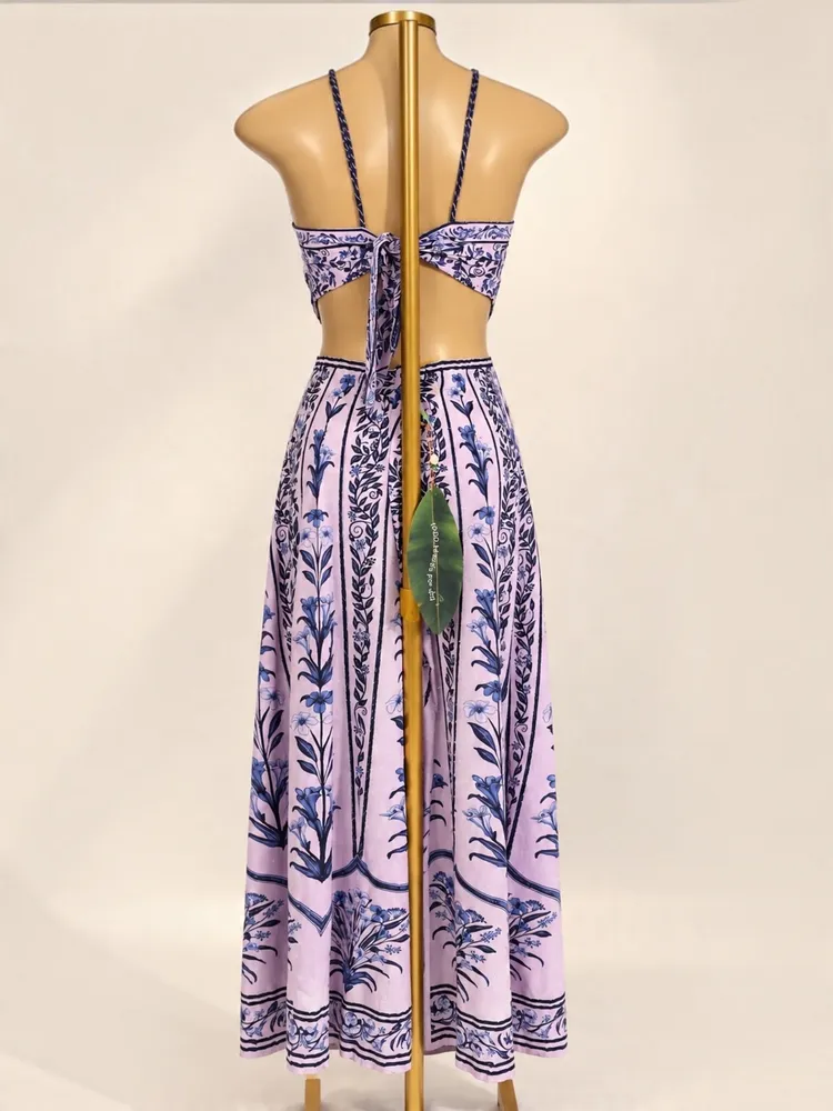 vestido farm novo c/ tag. vestido cropped Antônia m