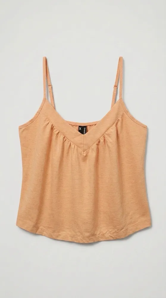 blusa alcinha salmão claro p Hering. medidas na descrição