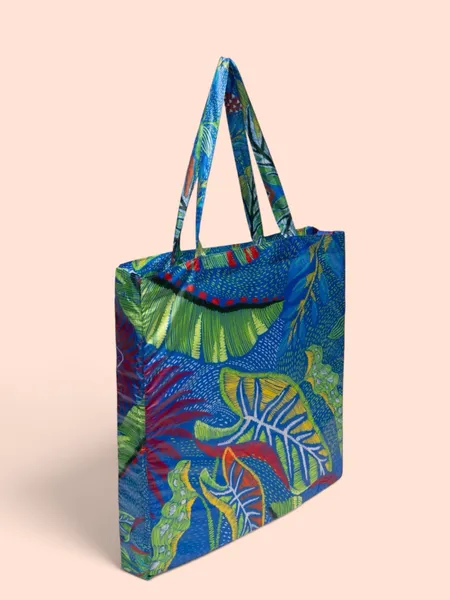 Ecobag farm nova c/ tag. bolsa me leva tapete de tucano