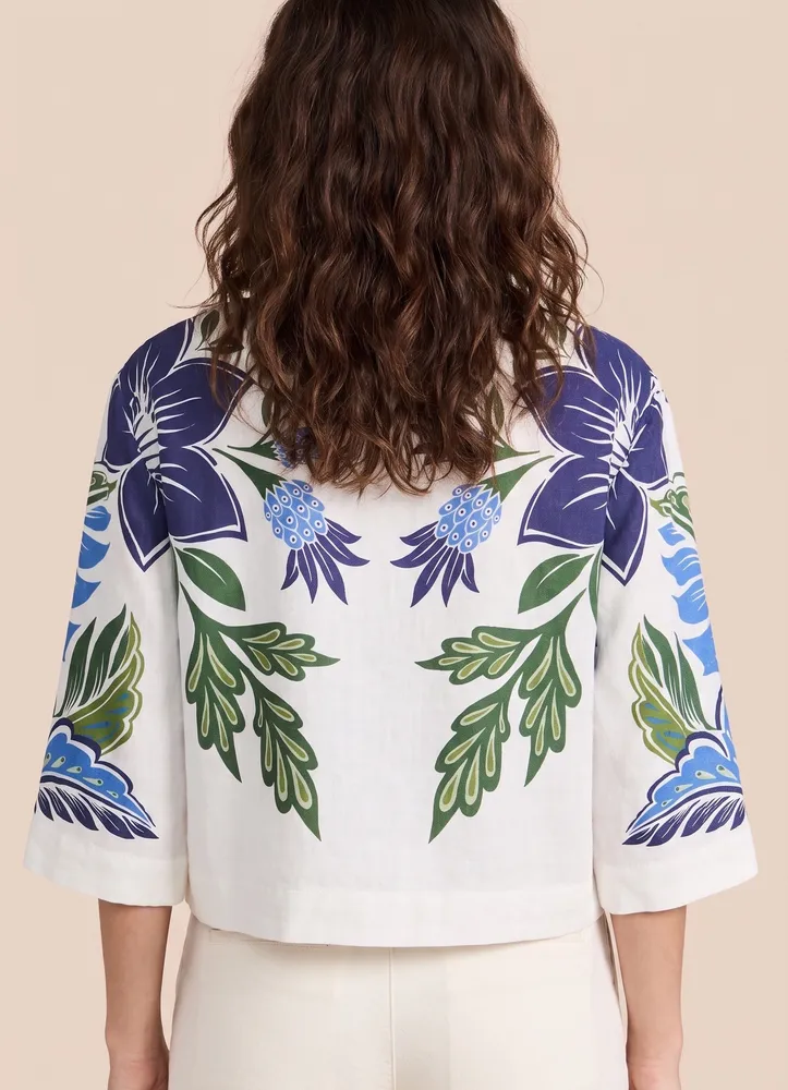 Blusa cropped farm nova sem tag