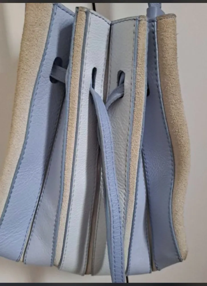 bolsa bucket arezzo couro legítimo