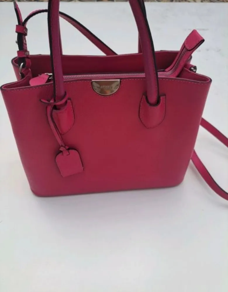 Bolsa Arezzo em couro legítimo  na cor pink