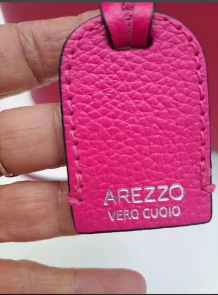 Bolsa Arezzo em couro legítimo  na cor pink