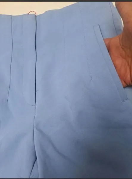 Calça  femijina Zara tamanho P azul