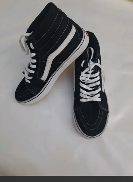 tênis vans sk8-hi cano alto preto 37