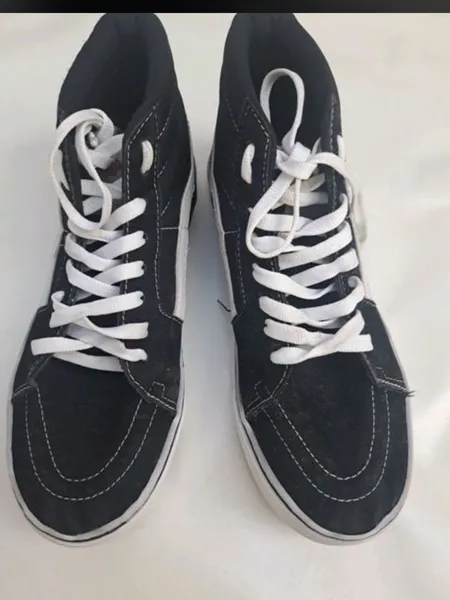 tênis vans sk8-hi cano alto preto 37