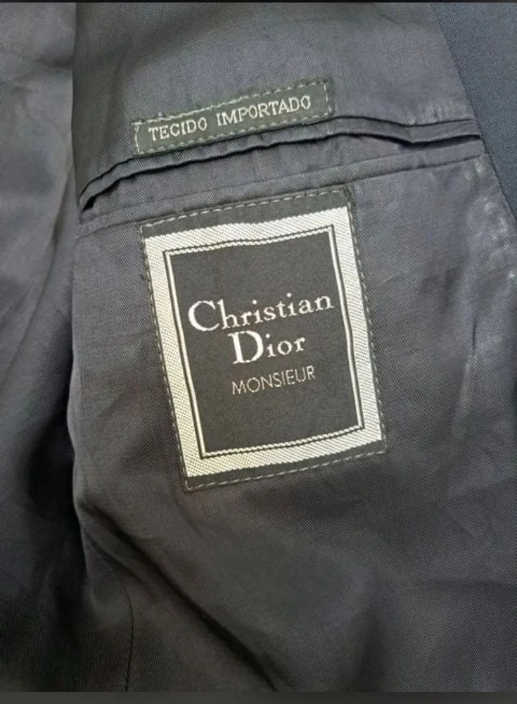 blazer Christian Dior Monsieur alfaiataria clássicas