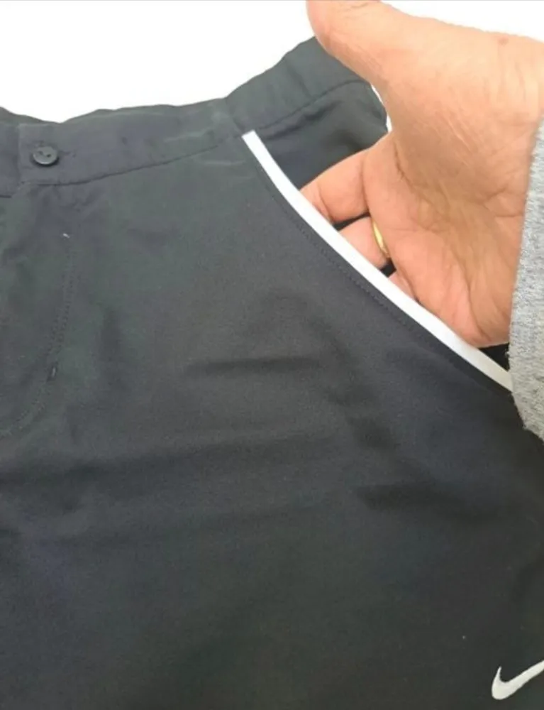 short nike dri-fit preto
