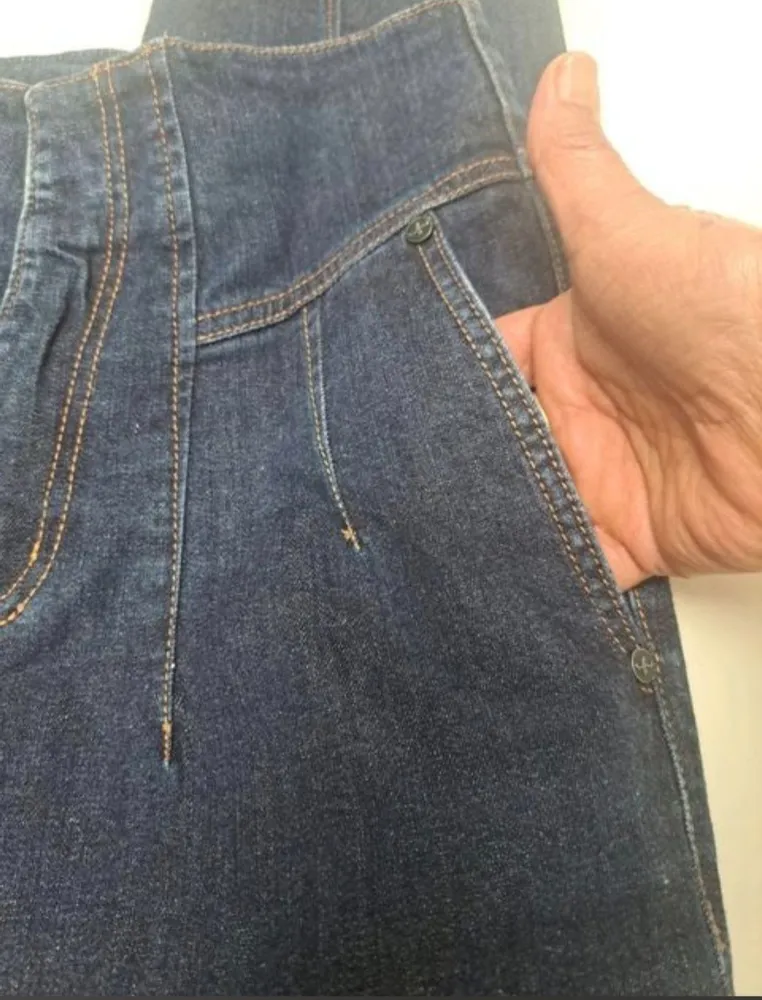 calca jeans femijina Maria Filó  cintura alta tam 38
