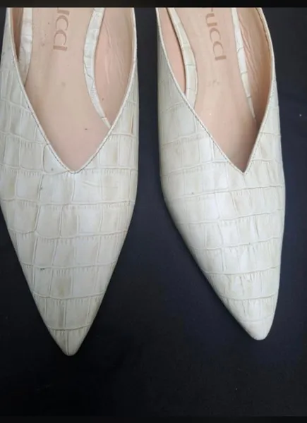 Mule croco nude aferrucci tam 38