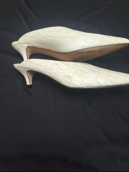 Mule croco nude aferrucci tam 38