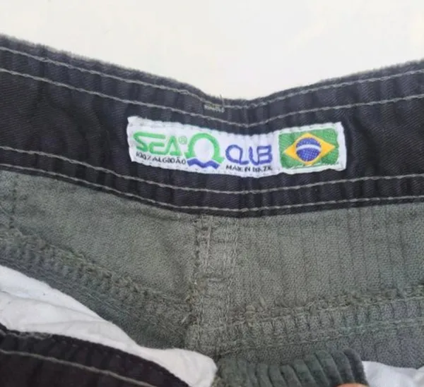 Calça  vintage veludo cotelê Sea  club tam 42