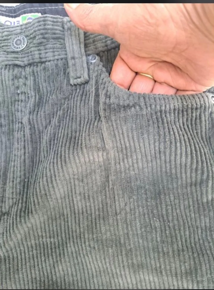 Calça  vintage veludo cotelê Sea  club tam 42