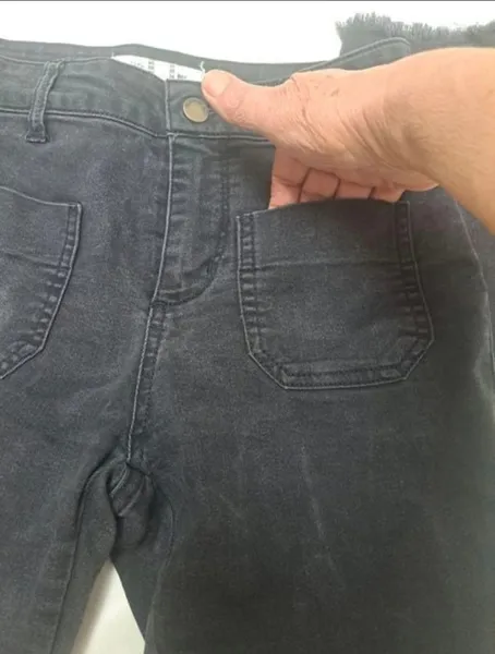 calça black denim - life in progress  tam 34