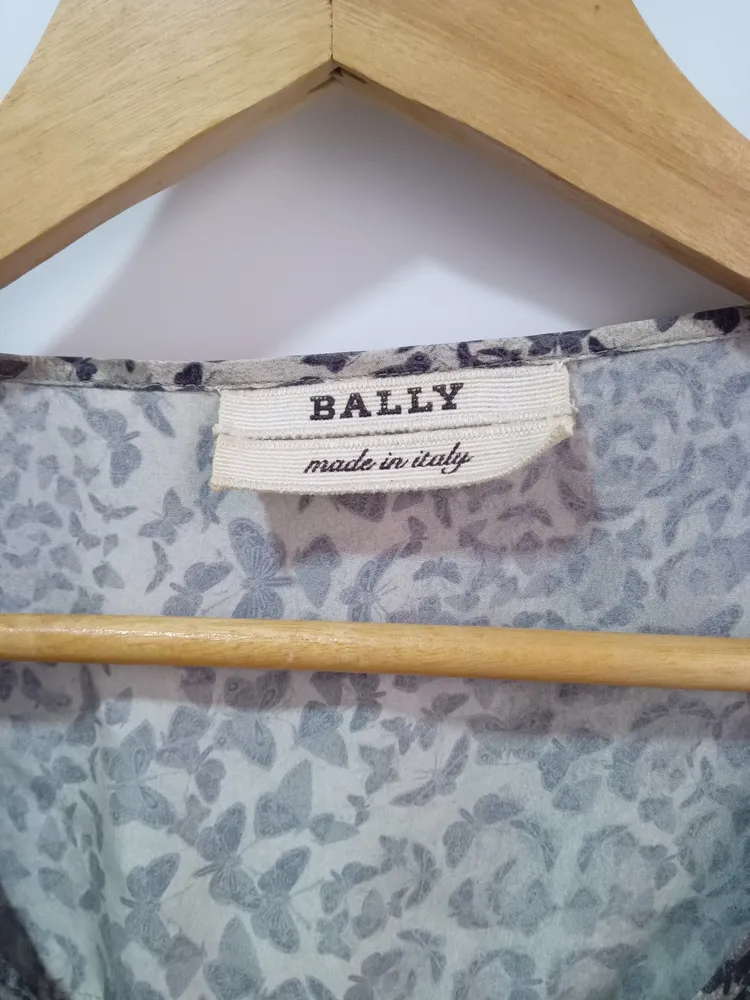 Vestido importado seda pura Bally
