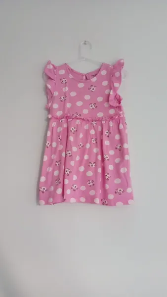 Vestido rosa hering kids tam. 1