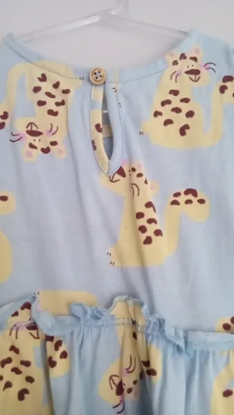 Vestido azul hering kids tam. 1
