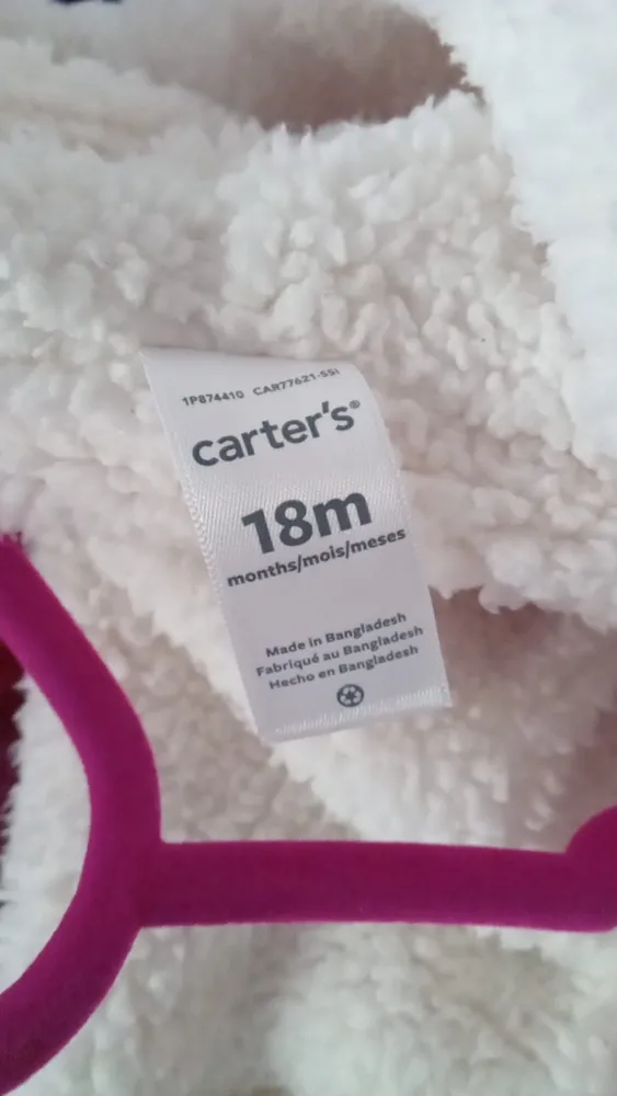 Casaco Carters tam. 18 meses