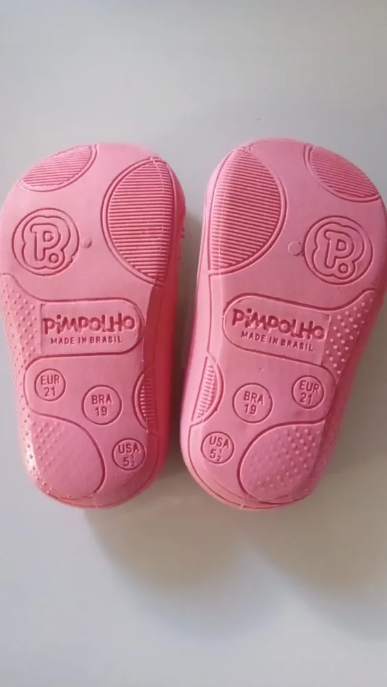 Meia sapatilha antiderrapante Pimpolho 19