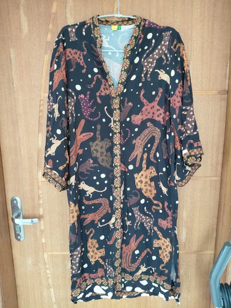 Vestido Farm Animais Coloridos