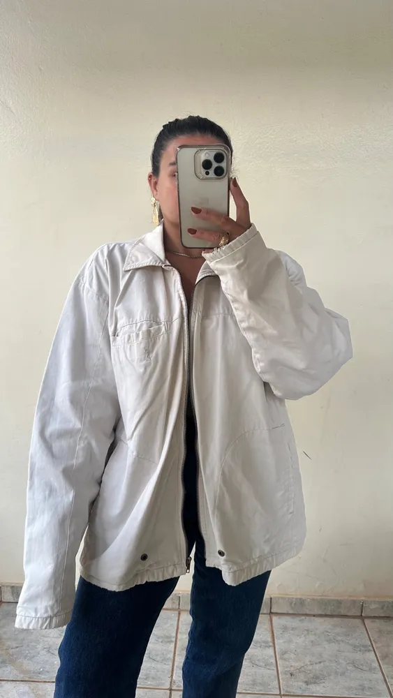 Jaqueta Yves Saint Laurent  Original Off White G/GG