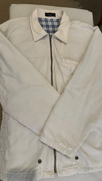 Jaqueta Yves Saint Laurent  Original Off White G/GG