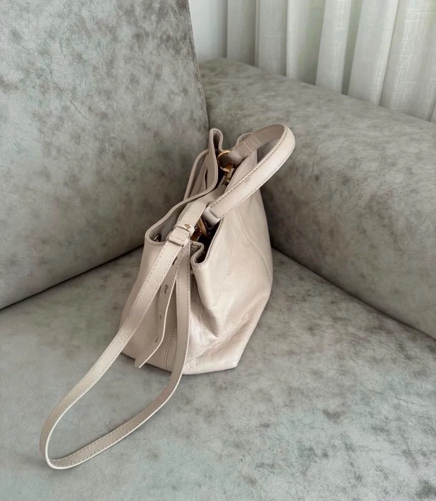 bolsa arezzo off white colecao nova