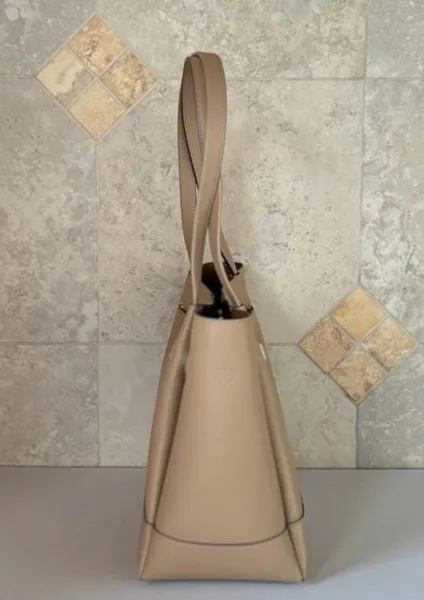 BOLSA TOTE MICHAEL KORS REED CARAMELO