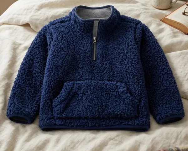JAQUETA CARTERS FLEECE INFANTIL AZUL 3A