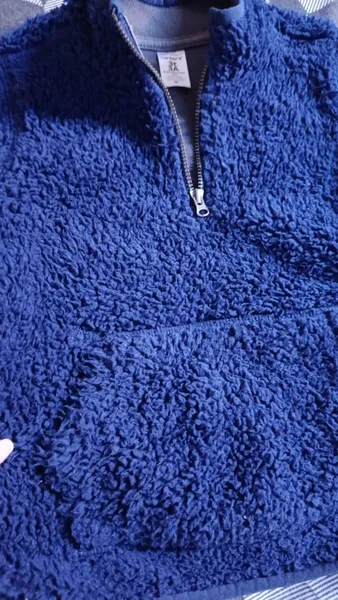 JAQUETA CARTERS FLEECE INFANTIL AZUL 3A