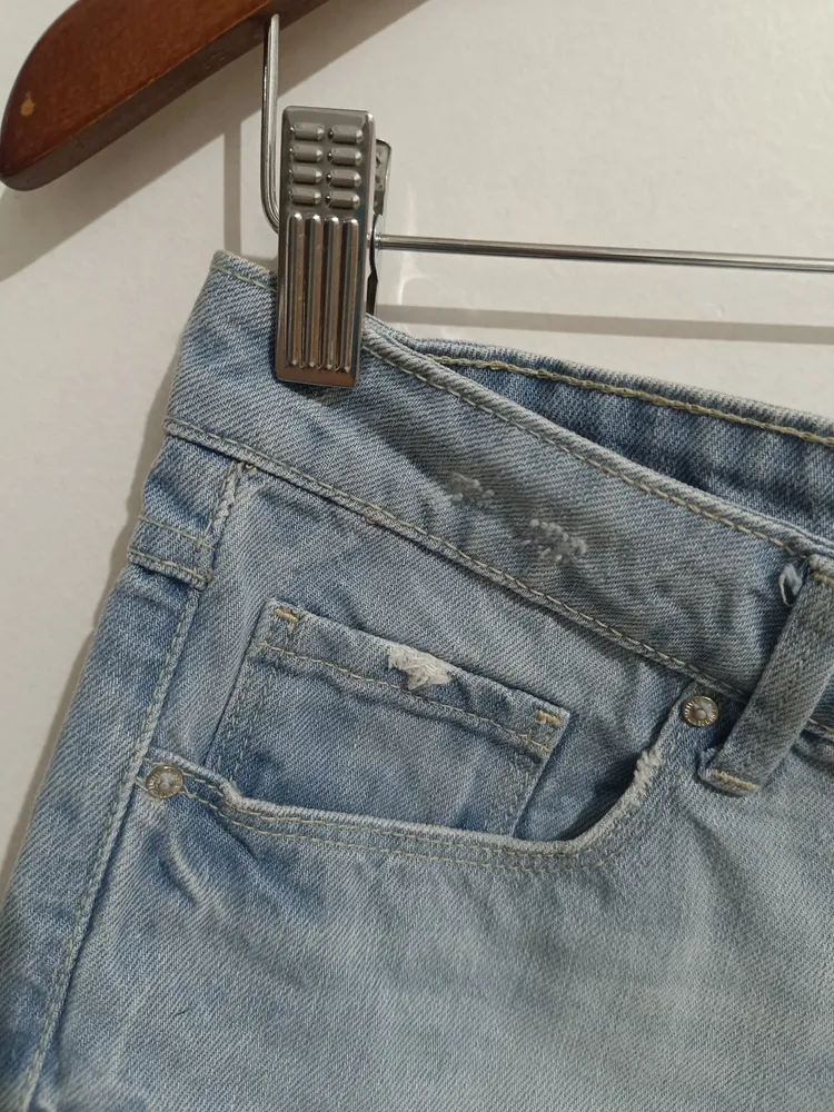 shorts curto forever 21  destroyed