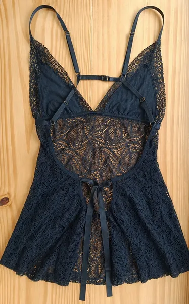 Camisola Ceci Piza lingerie preta