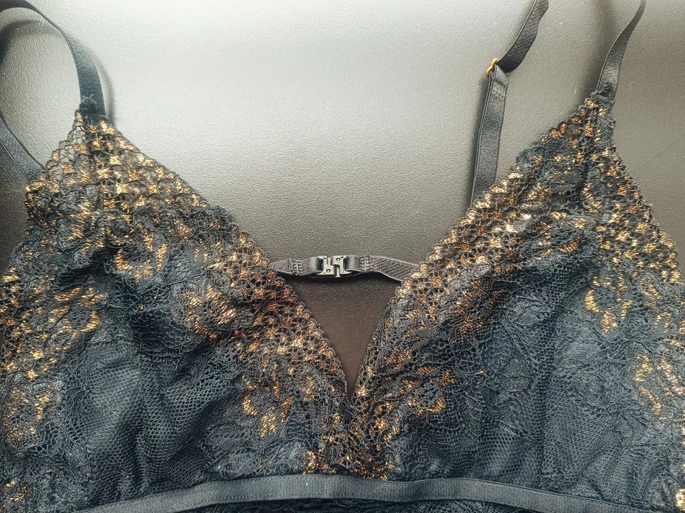 Camisola Ceci Piza lingerie preta