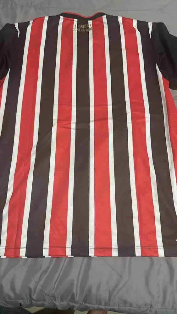 camisa sao paulo tricolor