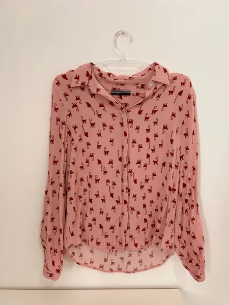 camisa rosa hering
