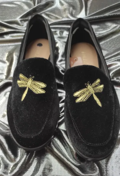Mocassim Veludo Arezzo Impecável