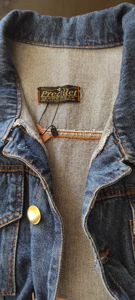 Maravilhosa Jaqueta Jeans Feminina GG