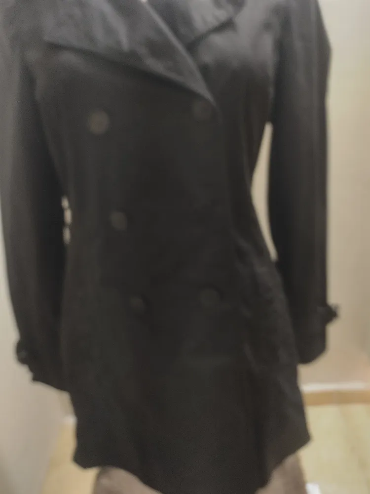 casaco zara preto