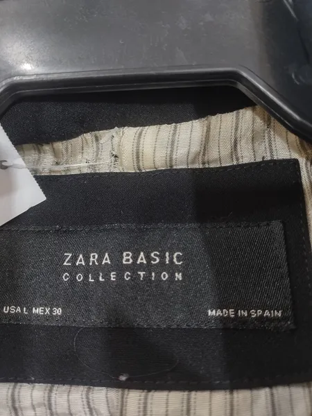 blazer zara preto