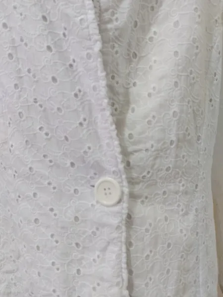 blazer em leze branco