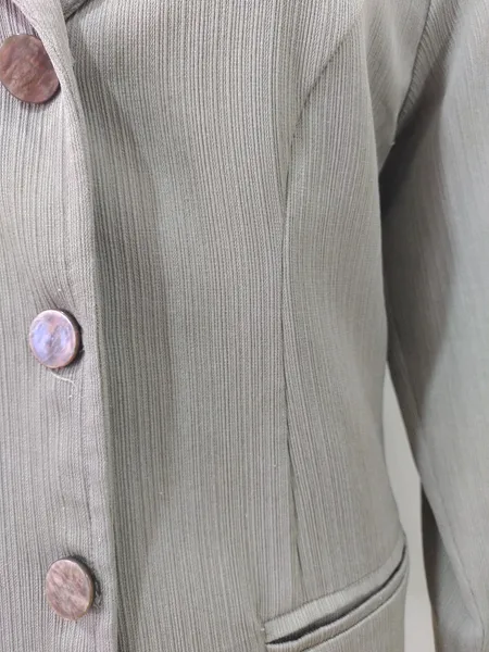 blazer bege forrado