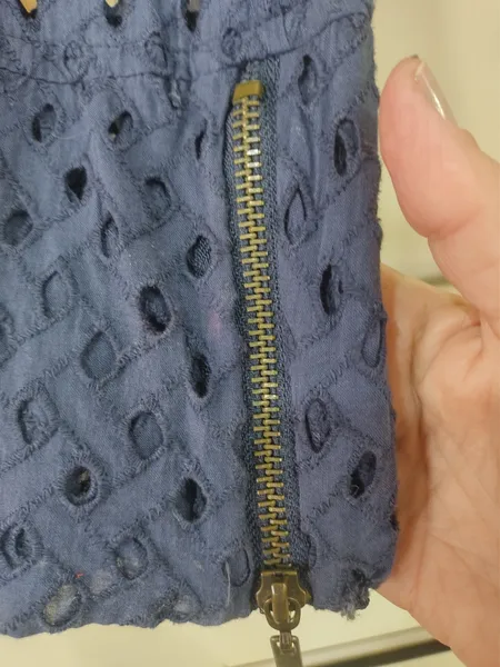 jaquetinha de lese azul