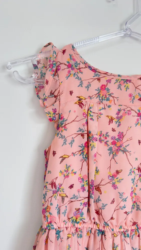 vestido infantil da marca fuzarka, tamanho 10, floral