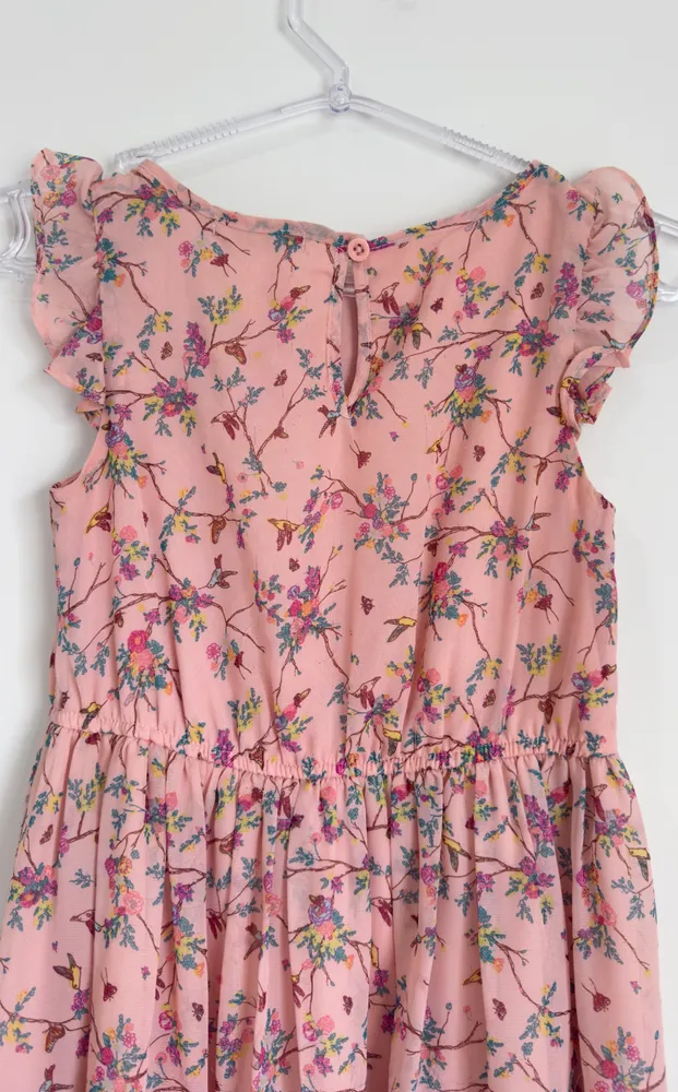 vestido infantil da marca fuzarka, tamanho 10, floral