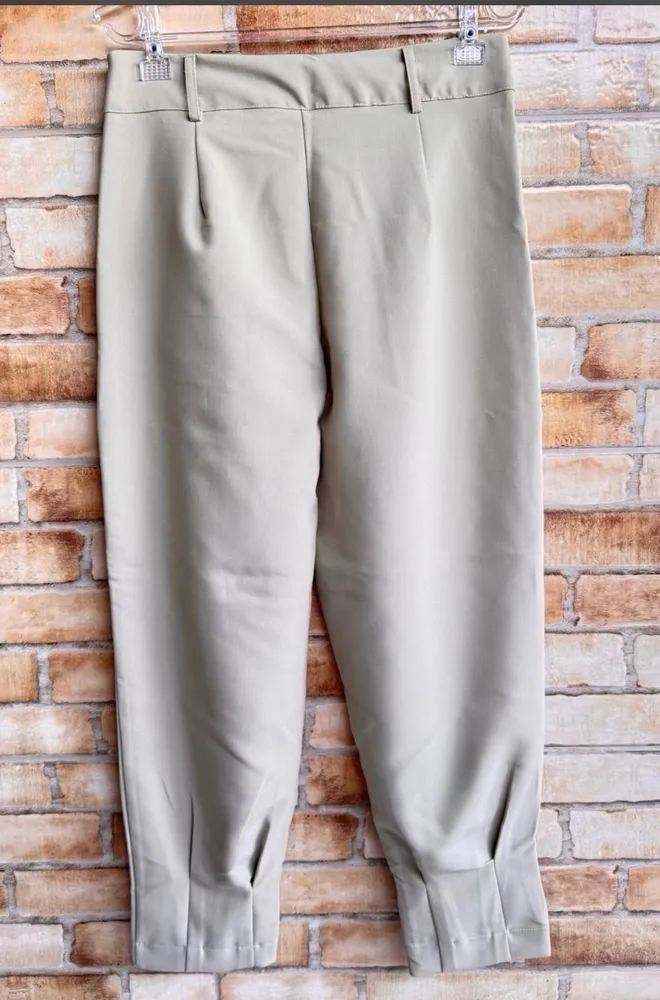 calça cenoura mayara bege g