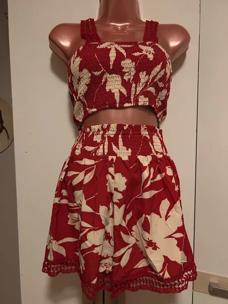 conjunto florido