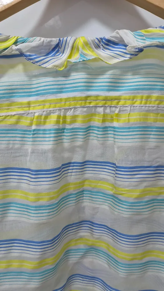 Blusa seda listrada Angela Vannini P